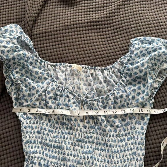 Doen QUINN DRESS IN DAHLIA DITSY size M NWT - Picture 8 of 9